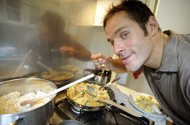 Lugano Andreas H&auml;nni in cucina