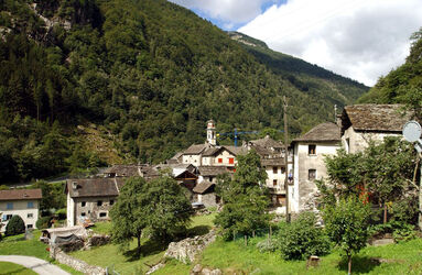 Prato Sornico veduta panoramica