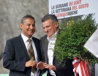 Bellinzona Bellinzona citt&agrave; del gusto 2011 cerimonia ufficiale di chiusura della Settimana del Gusto