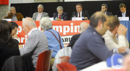 Bellinzona congresso UNIA Ticino