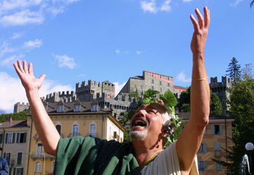 Bellinzona festa e corteo della vendemmia