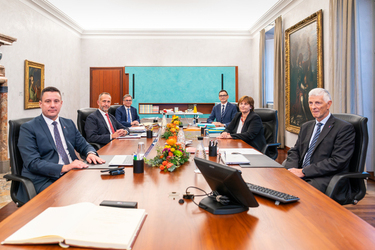 Bellinzona Cerimonia di insediamento nuovo Consigliere di Stato Piero Marchesi