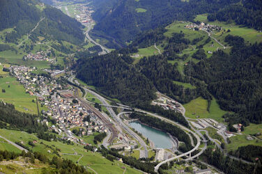 Airolo veduta panoramica