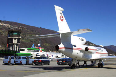 Agno arrivo Consigliere Federale S. Schmid