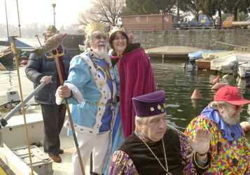 Muralto carnevale Re Sbotapiss e Regina Sbotapissona