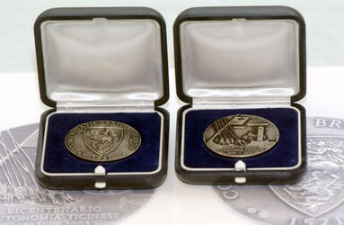 Brissago medaglia commemorativa Bicentenario