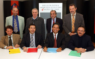 Bellinzona dichiarazione collaborazione Enti Turismo