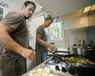 Lugano Andreas H&auml;nni in cucina