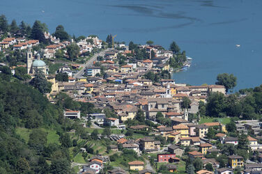 Riva San Vitale veduta panoramica