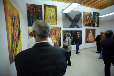 Ivo Soldini vernissage mostra Dipinti