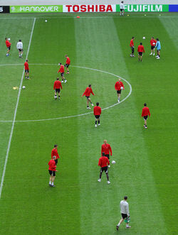Calcio CdM 2006 Allenamento Svizzera