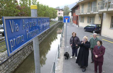 Riva S.Vitale via dedicata a Don Zurini