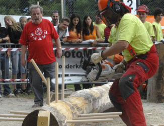 Novazzano pentathlon del boscaiolo