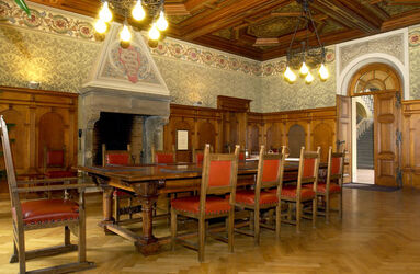 Bellinzona sala municipale interni