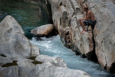 Lavertezzo pericolo nei fiumi Lavertezzo pericolo nei fiumi