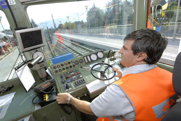 Magliaso cabina comando treno