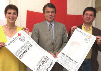Bellinzona 100esimo fondazione Croce RossaCroce Rossa