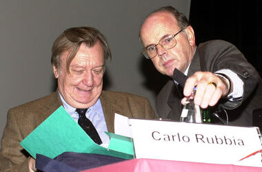 Bellinzona Carlo Rubbia premio NobelConferenza