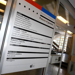 Lugano insegne Ministero pubblico e della giustizia