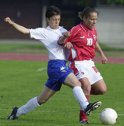 Calcio femminile nazionale U18 Svizzera Italia