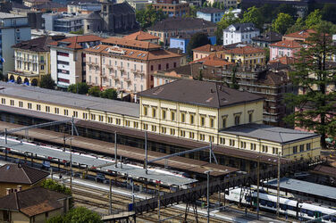 Bellinzona stato lavori stazione FFS Bellinzona stato lavori stazione FFS
