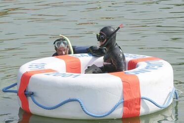 Lugano prima pietra sede Societa di salvataggio e Nuoto