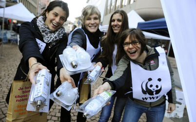 Bellinzona WWF regala 50 000 lampadine a basso consumo energetico