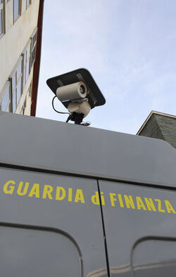 Ponte Chiasso I videosorveglianza guardie di confine