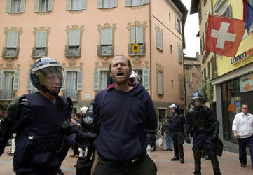 Manifestazioni anti G8 happening e ritrovi vari in Ticino