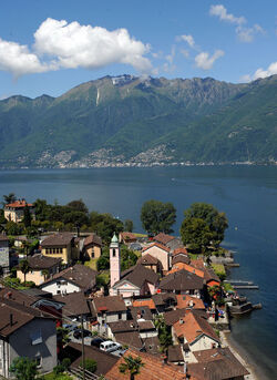 Gerra Gambarogno vedute panoramiche
