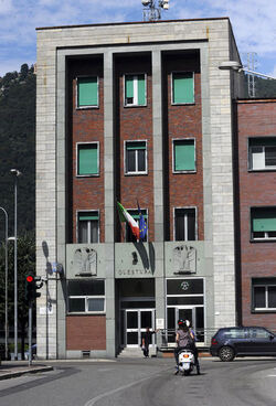 Como Italia esterni questura Polizia di Stato