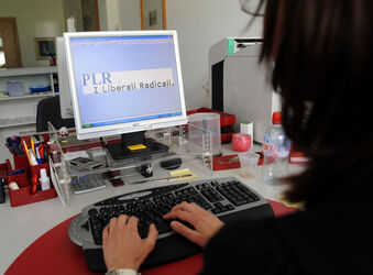 PLR insegne e loghi Partito Liberale Radicale