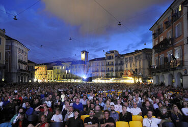 Locarno Festival del Film 2008 veduta Piazza