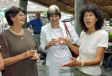 Verscio Ruth Dreifuss e Micheline Calmy Rey in visita