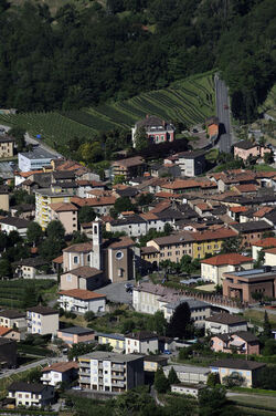 Rancate veduta panoramica