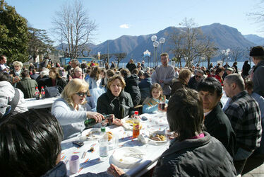 Lugano risottata in piazza Lugano risottata in piazza