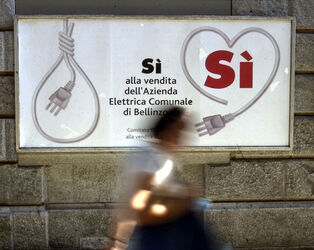 Bellinzona cartello pubblicitario vendita AET