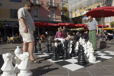 Lugano scacco in piazza Lugano scacco in piazza
