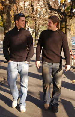 Hockey Lukas Gerber e Valentin Wirz