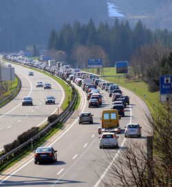 Piotta Colonne autostrada A2 rientro pasquale