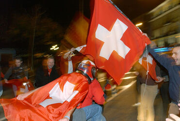 Lugano nazionale Svizzera di calcio alla CM 2006