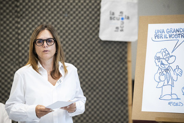 Giubiasco Conferenza stampa congiunta PLR e Associazione La Scuola