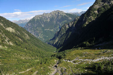Val Cocco veduta panoramica aerea
