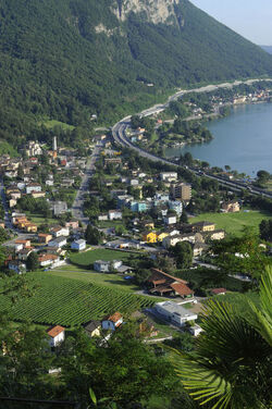 Melano veduta panoramica