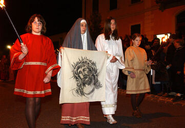 Coldrerio processione Mercoledi Santo