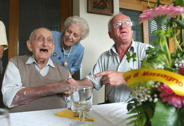 Savosa 105 anni Cesare Gianinazzi Savosa 105 anni Cesare Gianinazzi