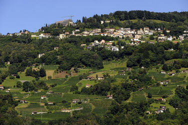 Cademario veduta colline luganesi