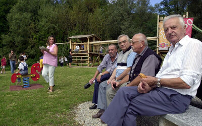 Ligornetto inaugurazione parco giochi