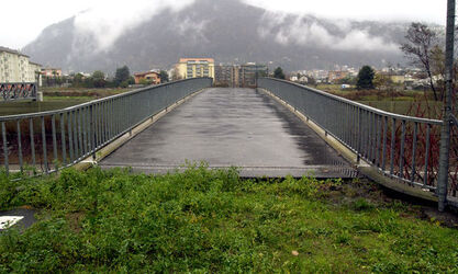 Ascona passerella in zona Siberia