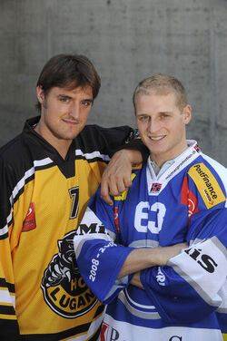 Hockey Alessandro Chiesa e Mattia Bianchi